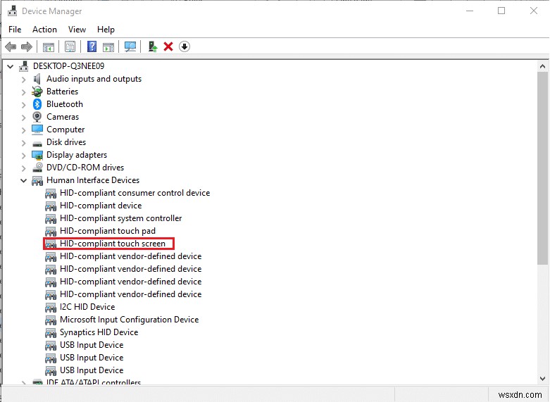 How to Fix Windows 10 Touchscreen Not Working