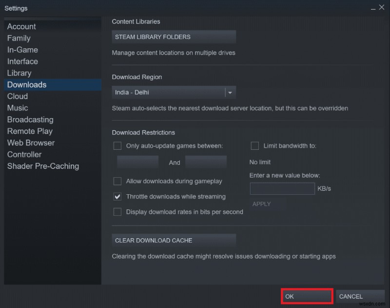 Fix Steam is Slow in Windows 10