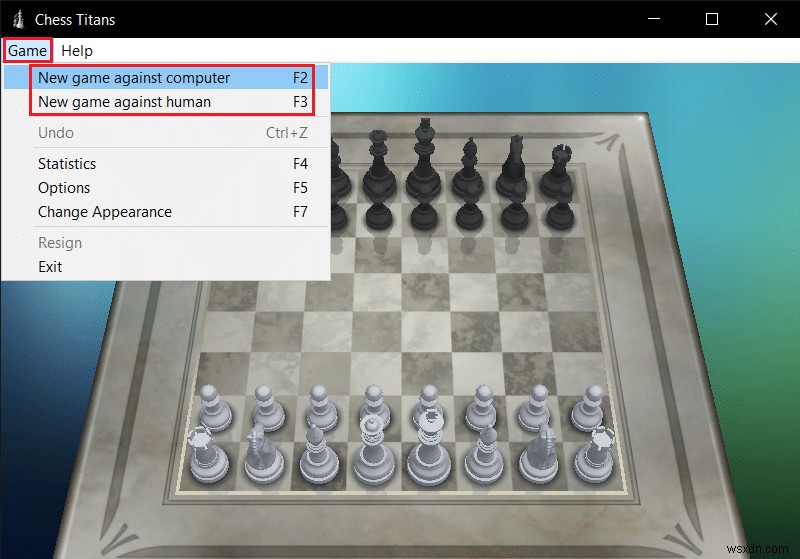 How to Play Chess Titans on Windows 10