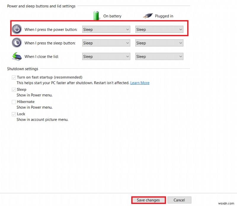 How to Find Sleep Button on Windows 10