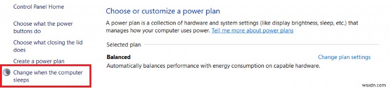 How to Find Sleep Button on Windows 10