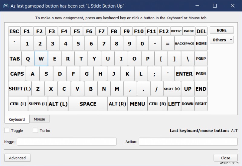 How to Map Controller to Keyboard