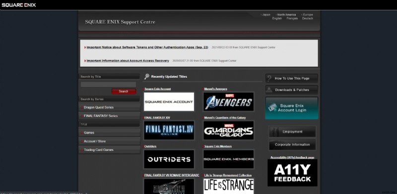 Fix Square Enix Error Code i2501