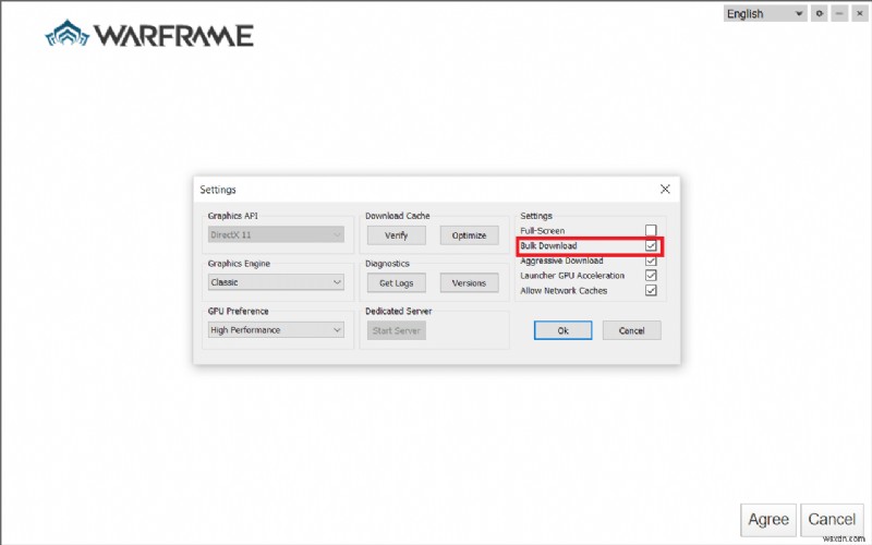 Fix Warframe Launcher Update Failed Error