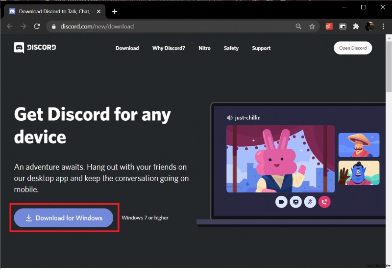 Fix Discord JavaScript Error on Startup