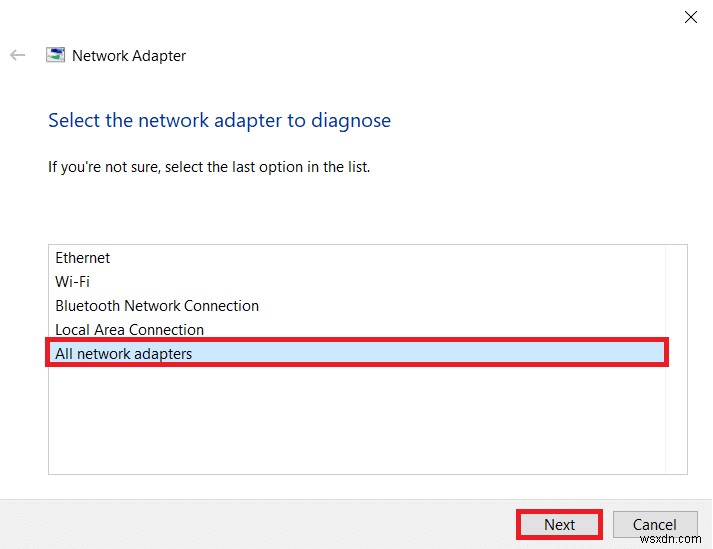 Fix Microsoft Edge ERR NETWORK CHANGED in Windows 10