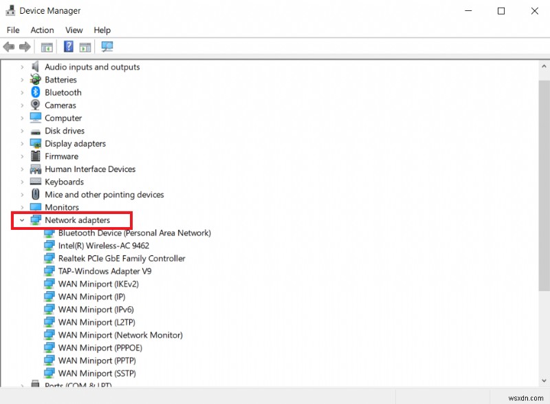 Fix Microsoft Edge ERR NETWORK CHANGED in Windows 10