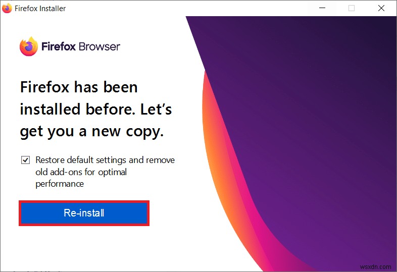 Fix Firefox is Not Responding