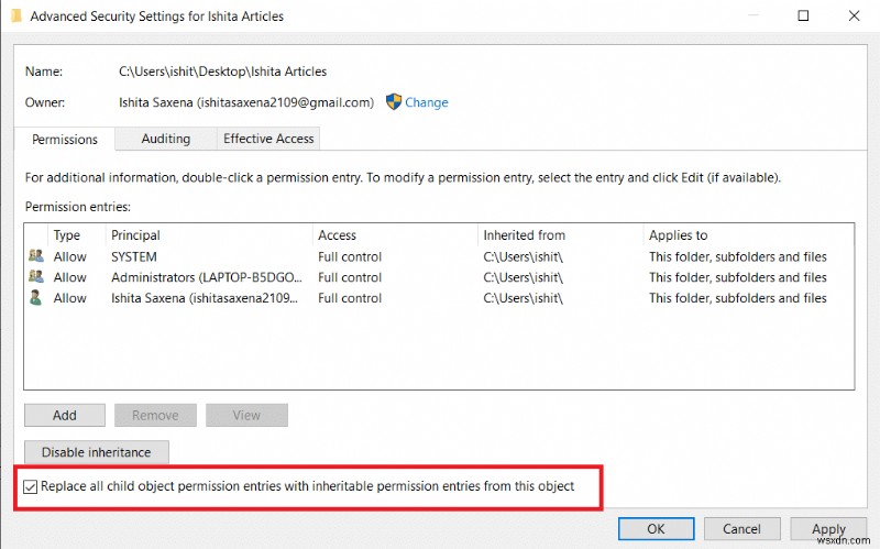 How to Change File Permissions in Windows 10