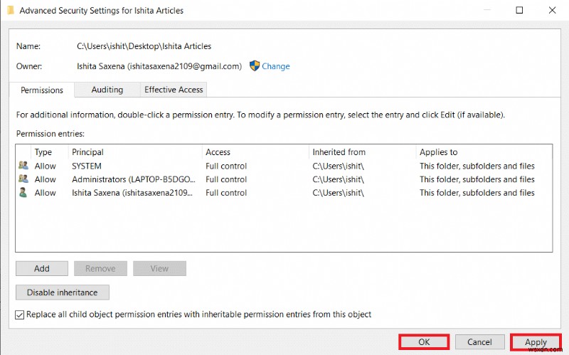 How to Change File Permissions in Windows 10