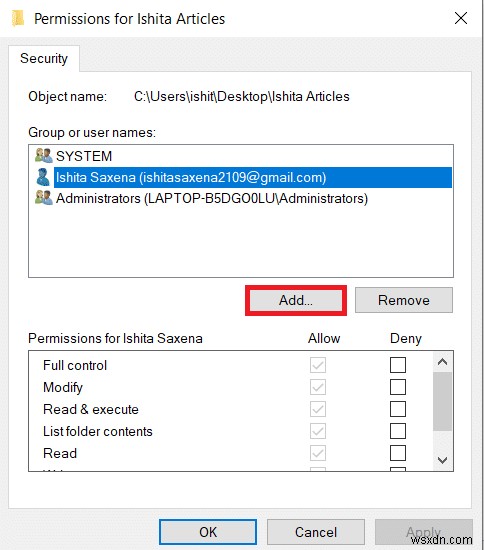How to Change File Permissions in Windows 10