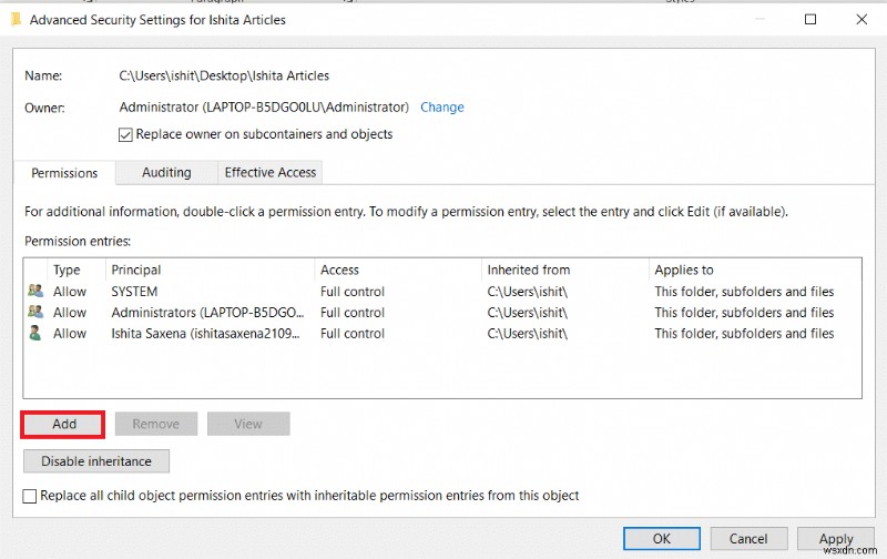 How to Change File Permissions in Windows 10