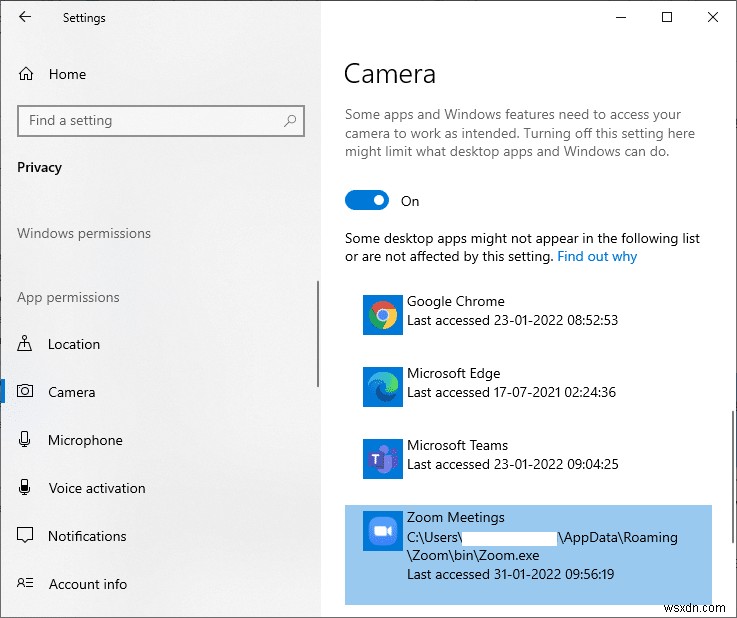 Fix 0xC00D36D5 No Cameras are Attached in Windows 10