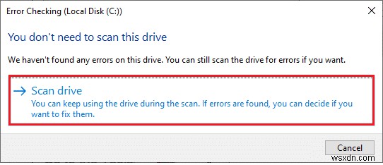 Fix The Parameter Is Incorrect on Windows 10