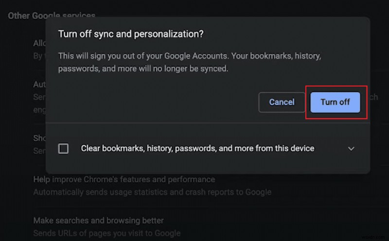 How to Delete Google Account from Chrome