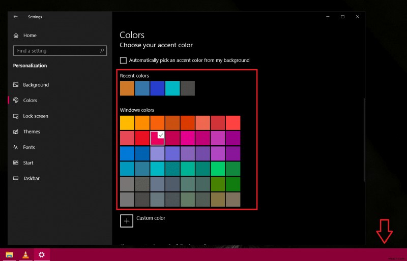 How to Change Taskbar Color in Windows 10