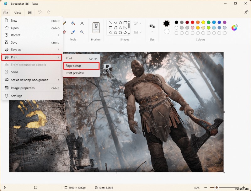 How to Print Large Images on Multiple Pages in Windows 11