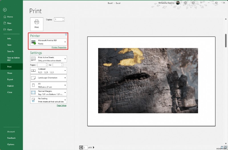 How to Print Large Images on Multiple Pages in Windows 11