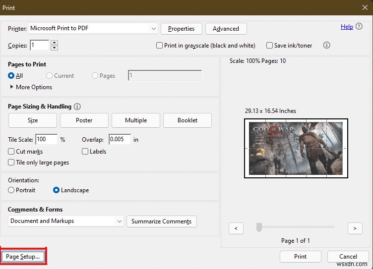 How to Print Large Images on Multiple Pages in Windows 11
