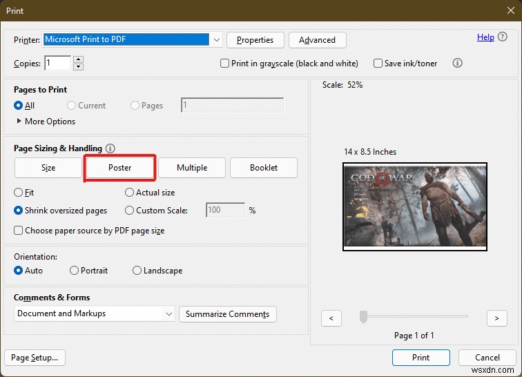 How to Print Large Images on Multiple Pages in Windows 11