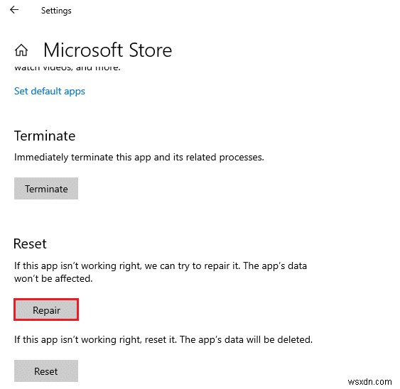 Fix Windows Store Error 0x80072ee7