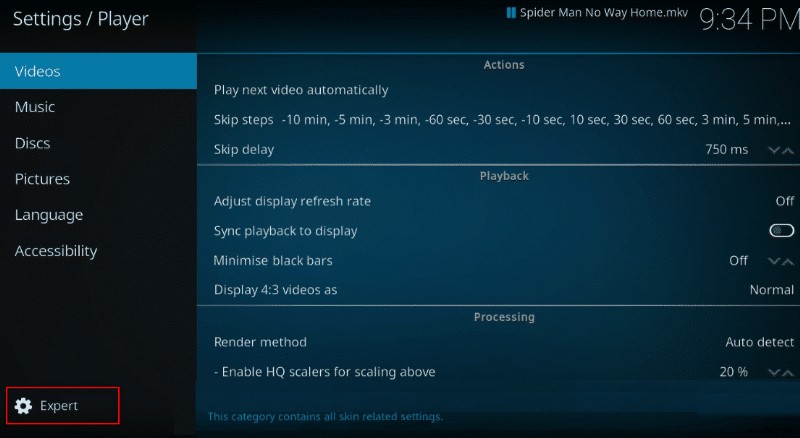 How to Speed up Kodi in Windows 10