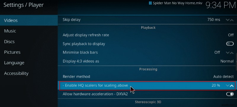 How to Speed up Kodi in Windows 10