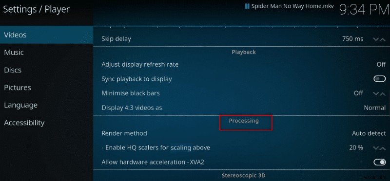 How to Speed up Kodi in Windows 10