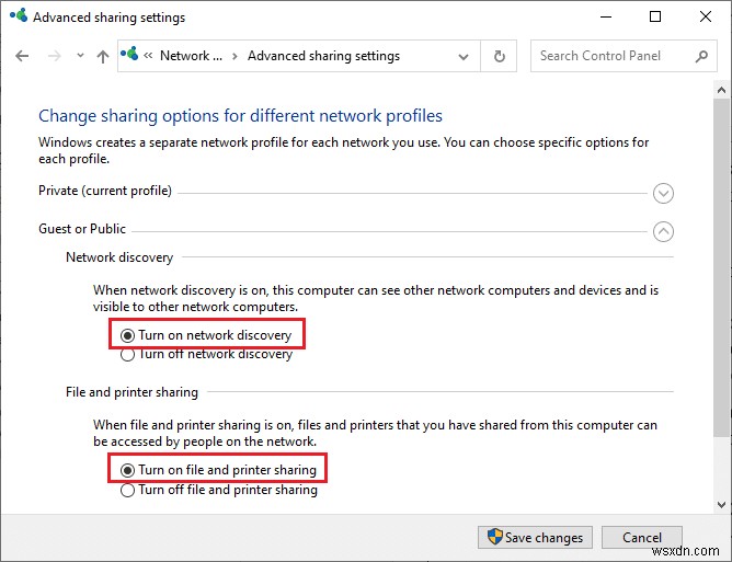 How to Turn On Network Discovery in Windows 10