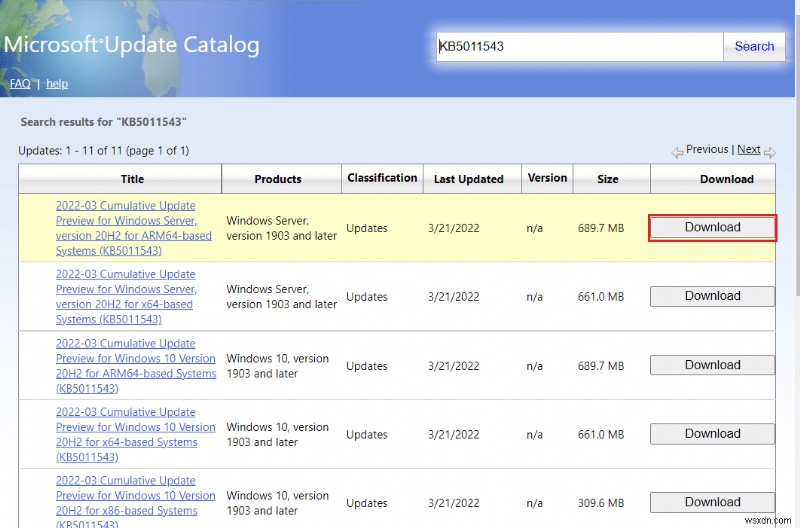 Fix Can’t Install Cumulative Update KB5008212 in Windows 10