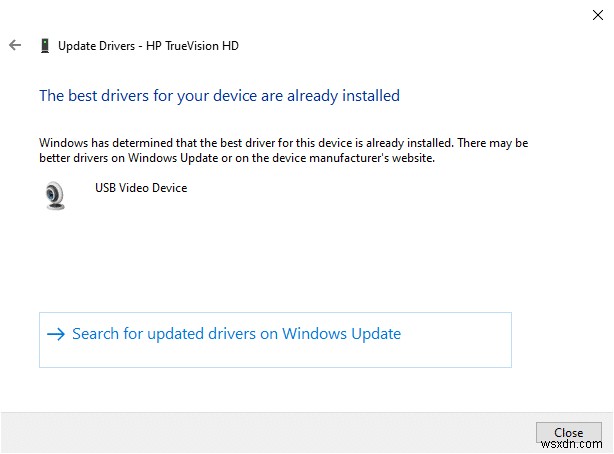 Fix Camera In Use by Another App in Windows 10