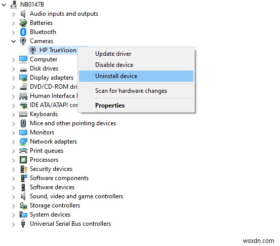 Fix Camera In Use by Another App in Windows 10