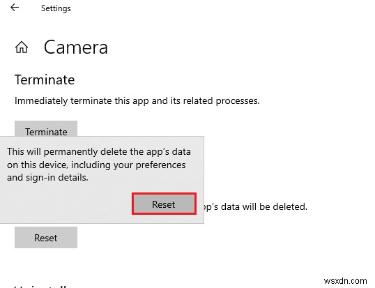 Fix Camera In Use by Another App in Windows 10