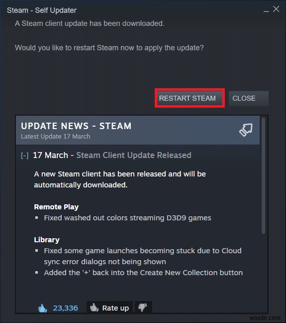 Fix Steam Must be Running to Play This Game in Windows 10
