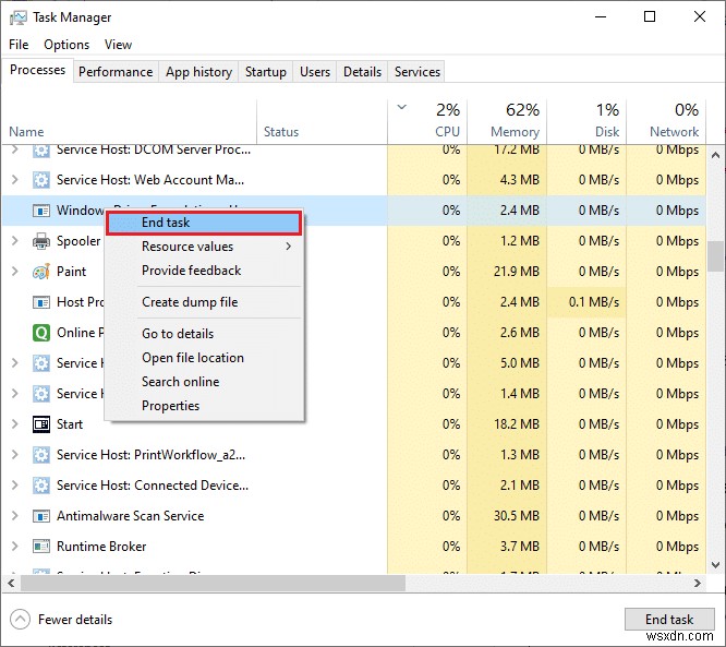 Fix Sedlauncher.exe High Disk Usage in Windows 10