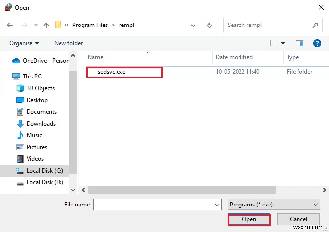 Fix Sedlauncher.exe High Disk Usage in Windows 10