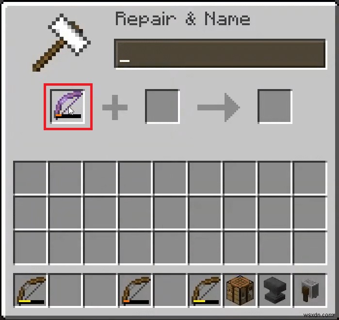 How to Repair a Bow in Minecraft