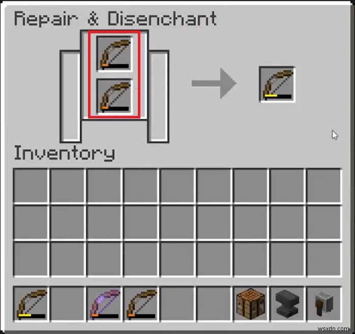 How to Repair a Bow in Minecraft