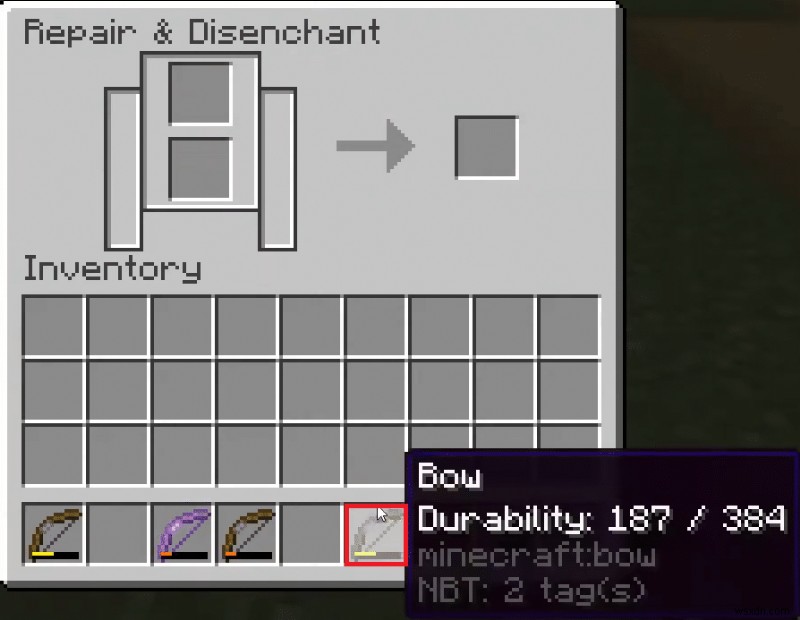 How to Repair a Bow in Minecraft
