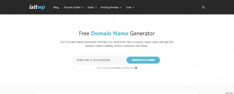 Top 20 Best Domain Name Generators