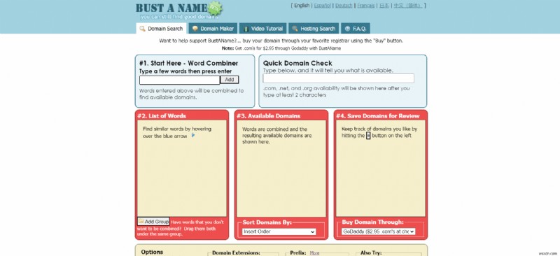 Top 20 Best Domain Name Generators