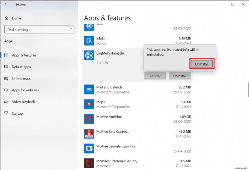 Fix Hamachi VPN Error in Windows 10