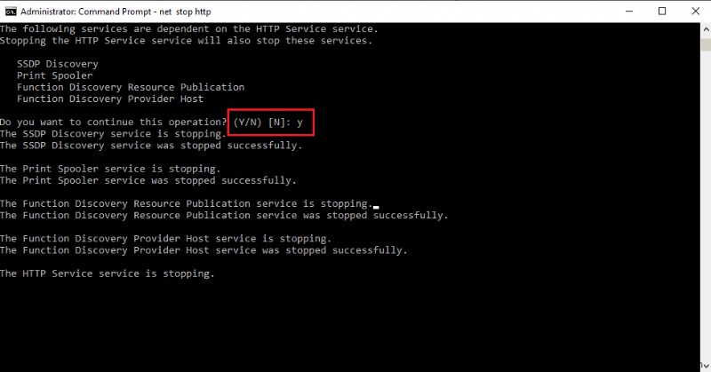 Fix The Process Cannot Access the File error on Windows 10
