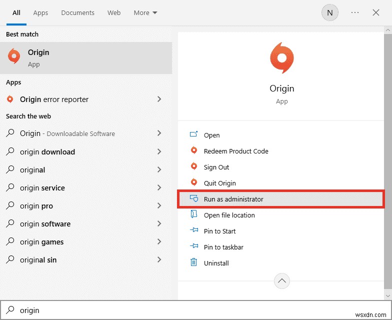 Fix Origin Overlay Not Working in Windows 10