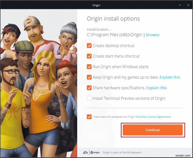 Fix Origin Overlay Not Working in Windows 10