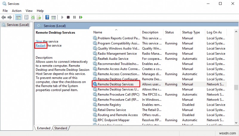 Fix Remote Desktop Cannot Connect to the Remote Computer