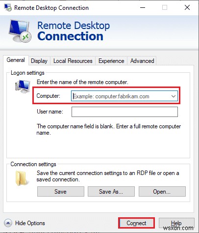 Fix Remote Desktop Cannot Connect to the Remote Computer