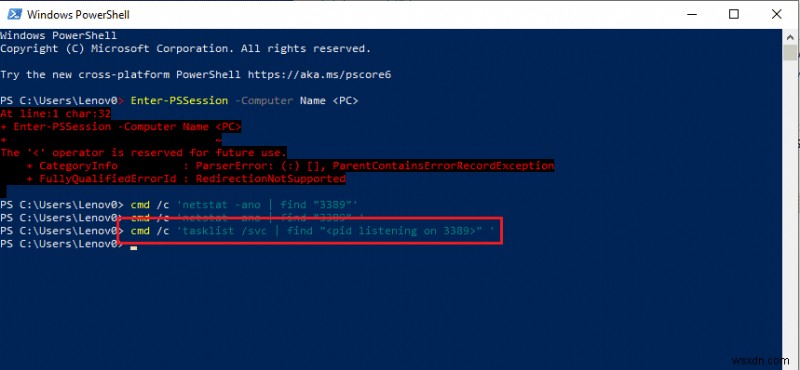 Fix Remote Desktop Cannot Connect to the Remote Computer