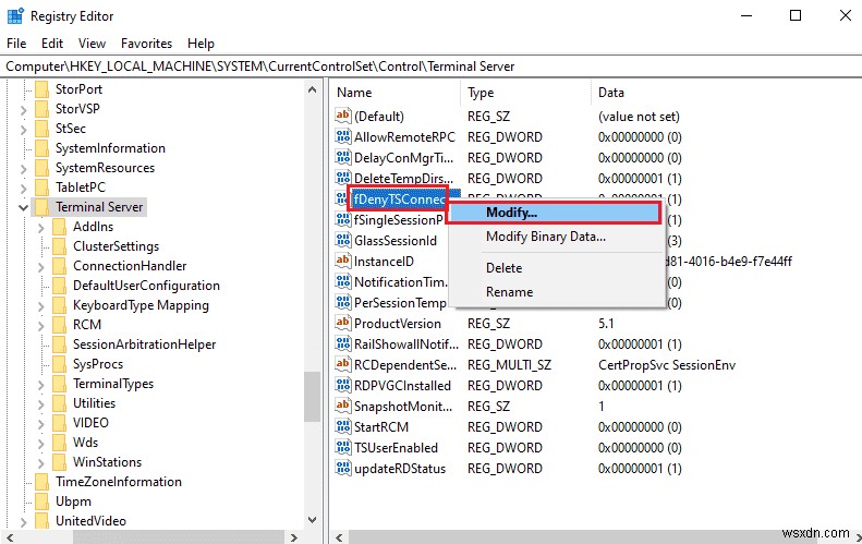 Fix Remote Desktop Cannot Connect to the Remote Computer