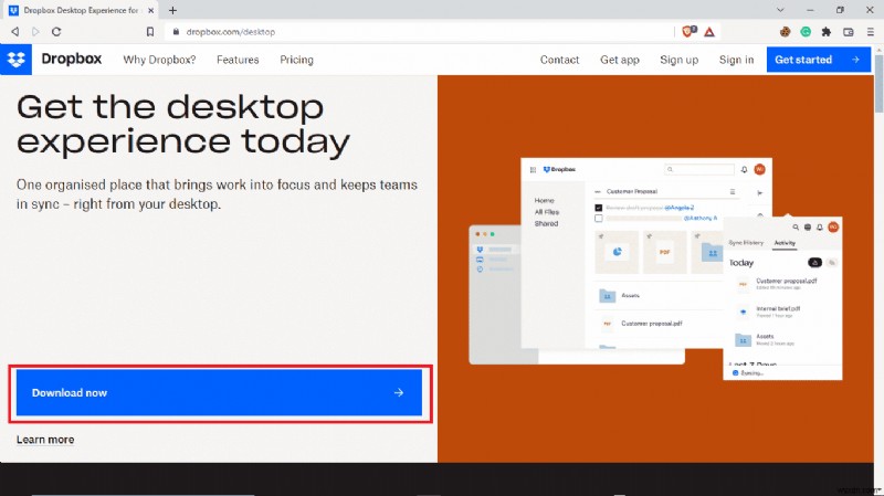 Fix Dropbox Error Downloading Your File in Windows 10
